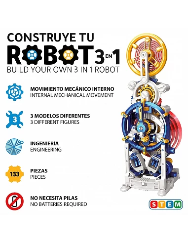 Xtrem Construye tu Robot 3 en 1