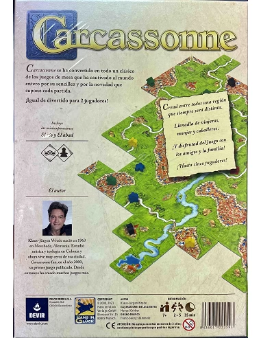 carcassonne juego de mesa