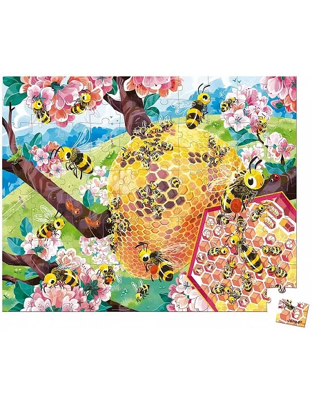 La Vida De Las Abejas Puzzle 100 piezas
