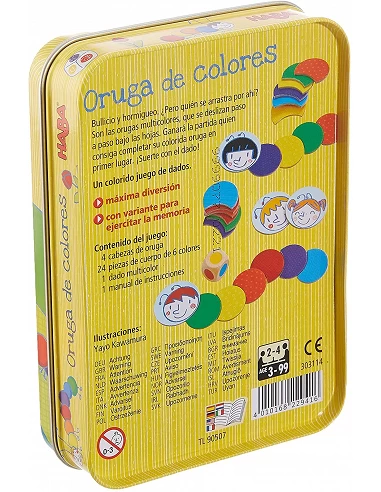 Oruga De Colores