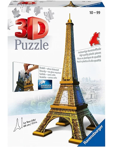 Puzzle 3D La Torre Eiffel 216 piezas