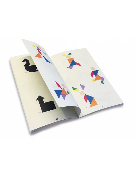 Tangram de Madera en Caja de Meta