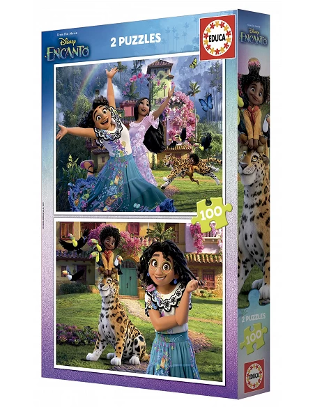 Puzzle Encanto Disney 2×100 piezas