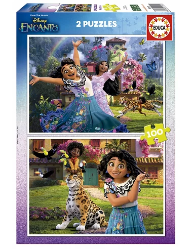 Puzzle Encanto Disney 2×100 piezas