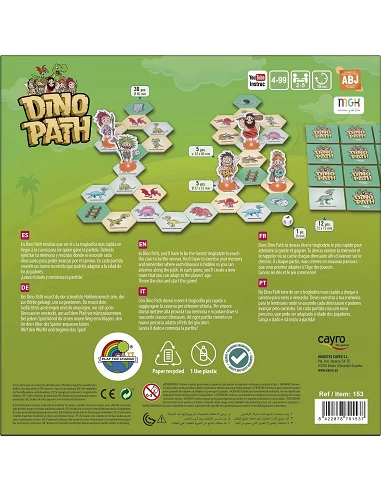 Dino Path juego de mesa