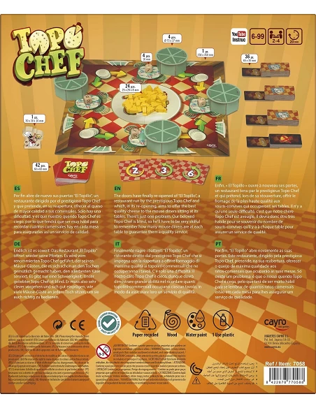 Topo Chef juego de mesa