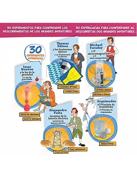 Kit científico Érase una vez... Los descubridores