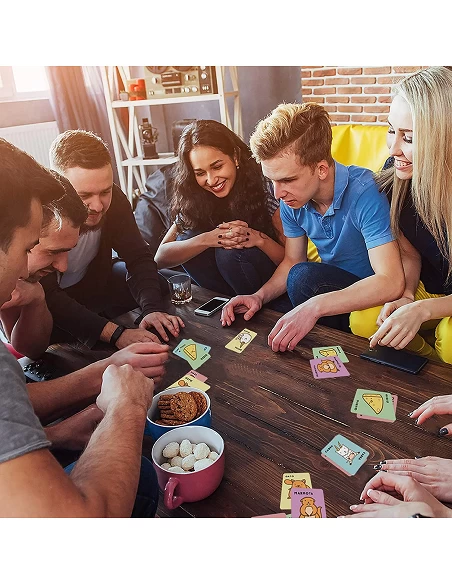 Taco Gato Cabra Queso Pizza juego de cartas