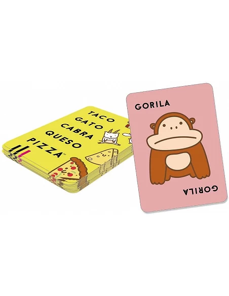 Taco Gato Cabra Queso Pizza juego de cartas
