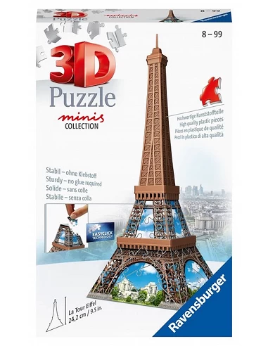 Mini Torre Eiffel Puzzle 3D