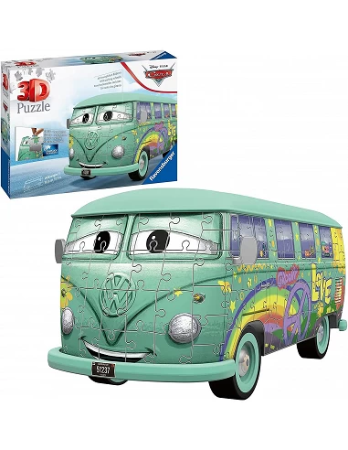 Volkswagen T1 Cars Puzzle 3D