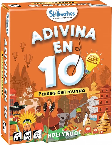 ¡Adivina en 10!: países del mundo