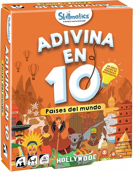 ¡Adivina en 10!: países del mundo