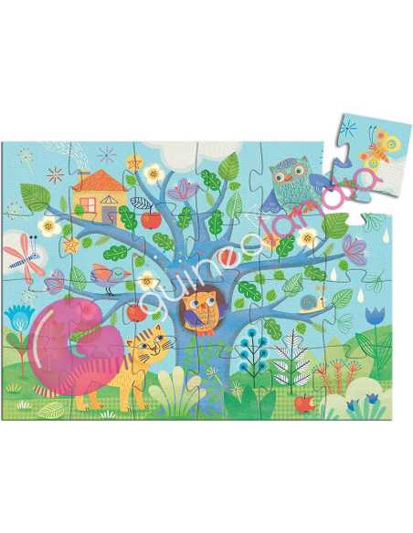 Puzzle Silueta Hola Búho 24 piezas