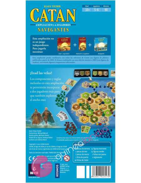 Catan: Navegantes 5-6 Jugadores