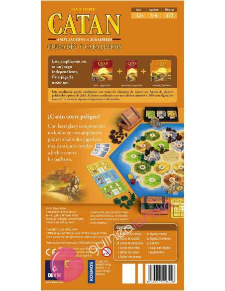 Catan: Ciudades y Caballeros 5-6 Jugadores