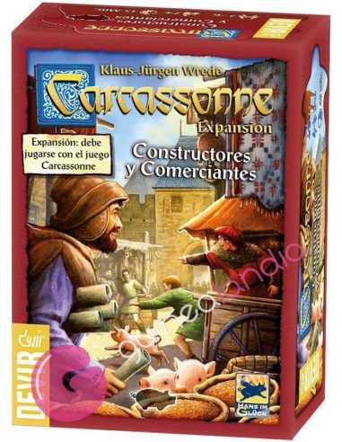 Carcassonne: Constructores y Comerciantes