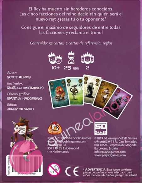 Claim juego de cartas