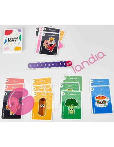 Food Market juego de cartas