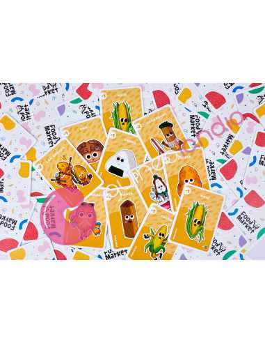 Food Market juego de cartas