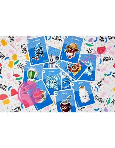 Food Market juego de cartas