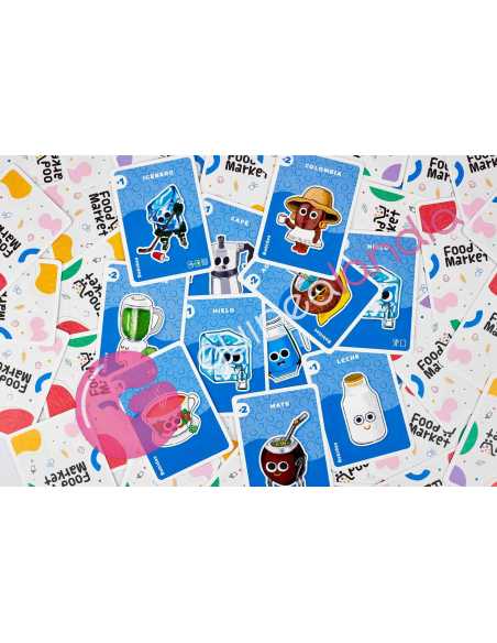 Food Market juego de cartas