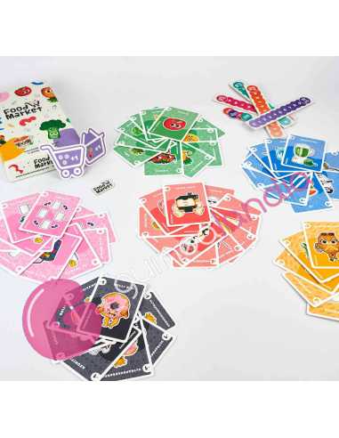 Food Market juego de cartas