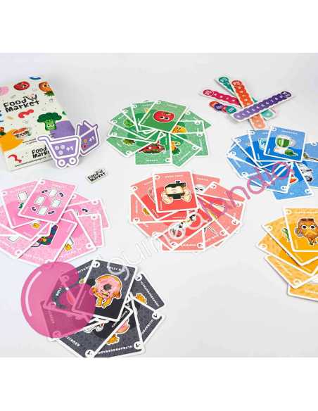 Food Market juego de cartas