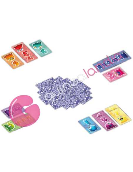 ¡Pelusas! juego de cartas