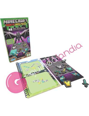 Minecraft Travel Puzzle Magnético