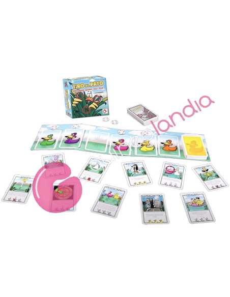 Tiro al Pato juego de cartas