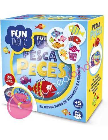 Cartas Redondas Funtastic - Pesca Peces