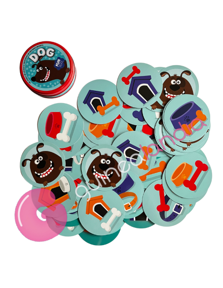 Cartas Redondas Funtastic - Dog Con Caja