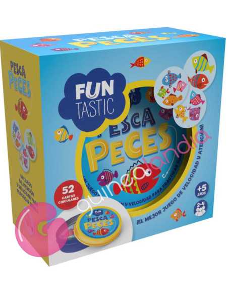 Cartas Redondas Funtastic - Pesca Peces