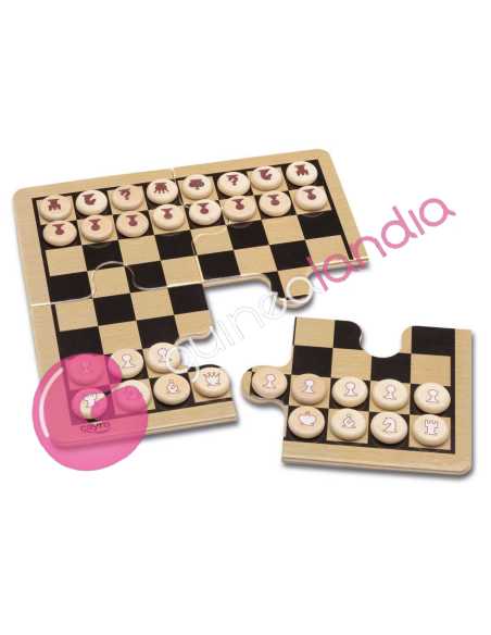 Ajedrez Viaje Caja Metálica