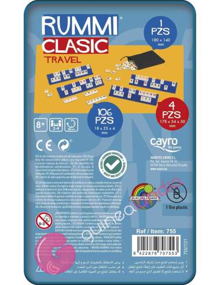 Rummi Clasic Viaje Caja Metálica