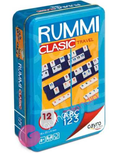 Rummi Clasic Viaje Caja Metálica