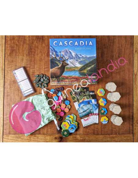 Cascadia juego de mesa