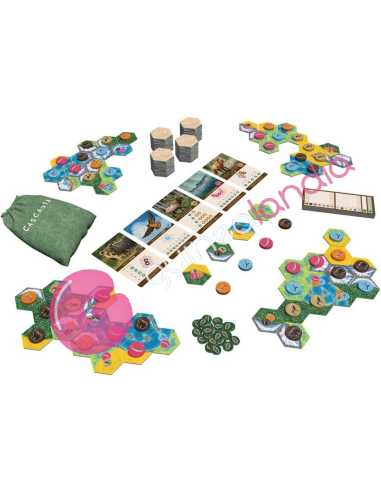 Cascadia juego de mesa