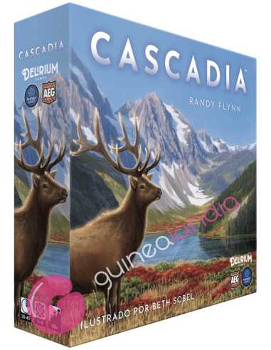 Cascadia juego de mesa