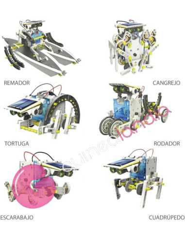Solar Robots 14 en 1