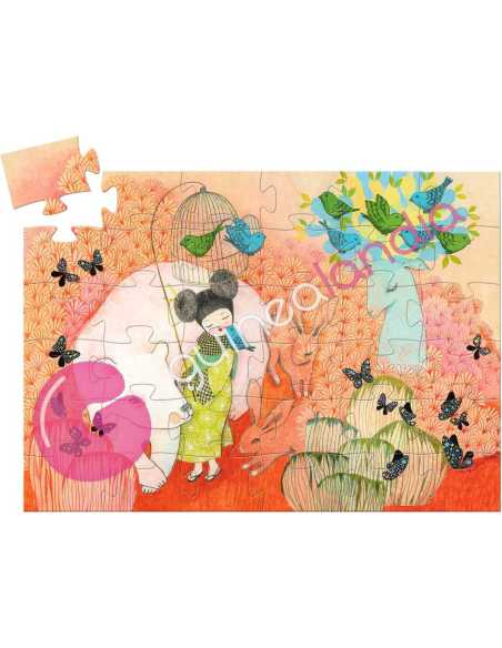 Puzzle Silueta Kokeishi 36 Piezas