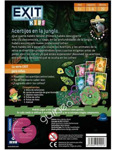 Exit Kids: Acertijos en la jungla