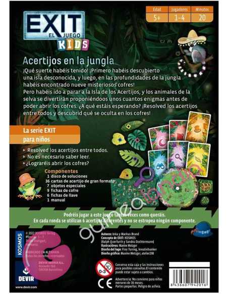 Exit Kids: Acertijos en la jungla