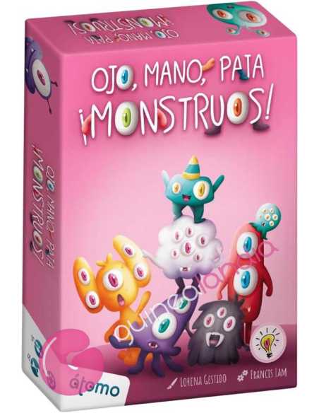Ojo Mano Pata ¡Monstruos!