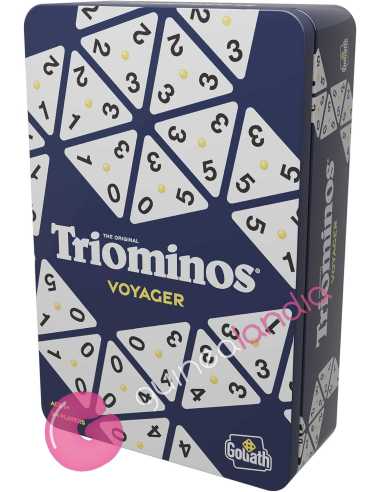Triominos Viaje Caja Metálica