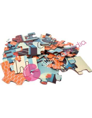 Puzzle Silueta Bob El Robot 36 piezas