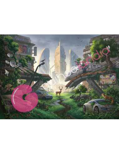 Escape Puzzle - Ciudad apocalíptica 368 piezas