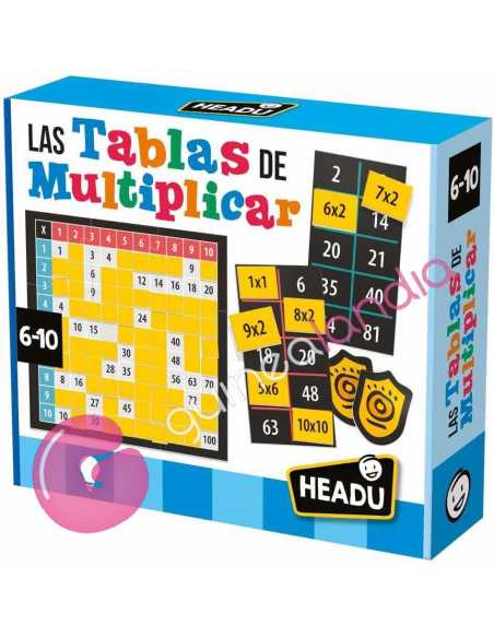 Tablas De Multiplicar Para Niños - 30 Tarjetas De Multiplicación Y División Con Marcadores Borrables Y Anillos