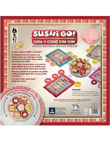 Sushi Go Gira y Come Dim Sum